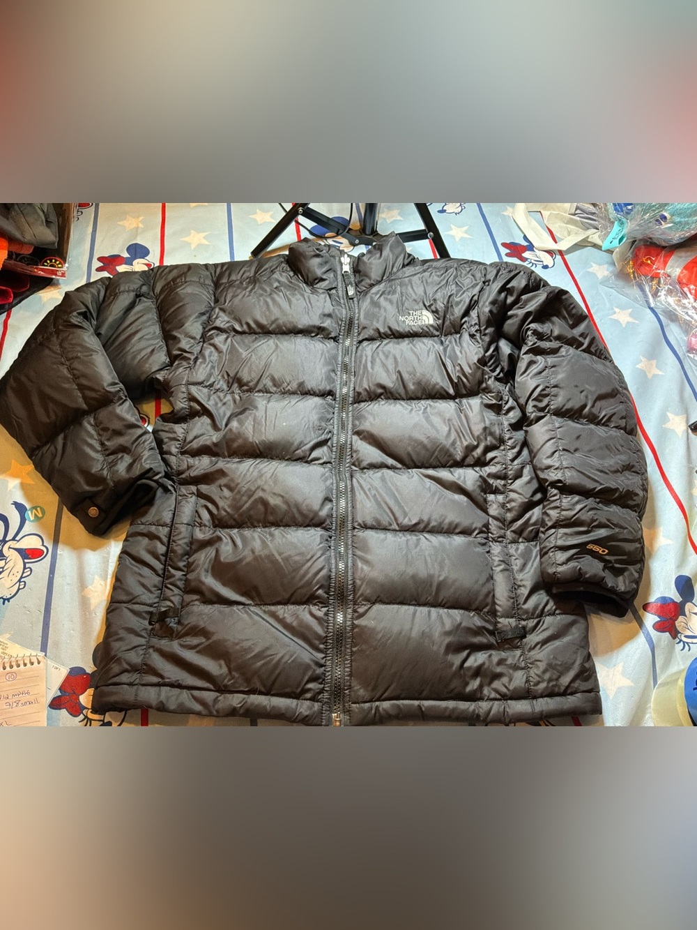 The north face 550 boys jacket size XL 18/20 puffer jacket
